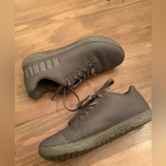 NO BULL NOBULL DARK GREY ON GREY SUPER FABRIC LOW TOP TRAINERS W 7.5 MENS 6 - Picture 5 of 10